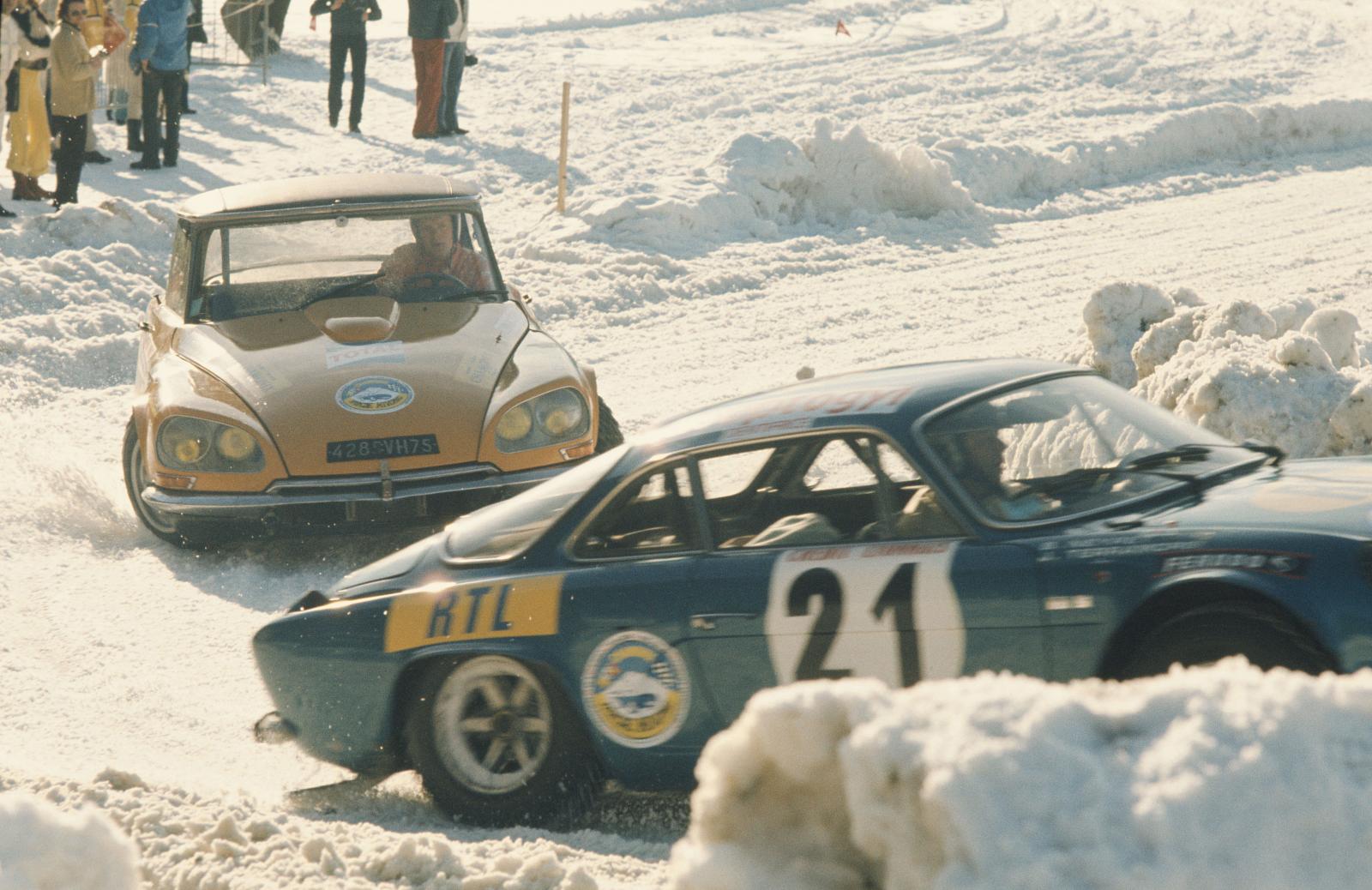 Winter round of Chamonix-DS 21 - 1972